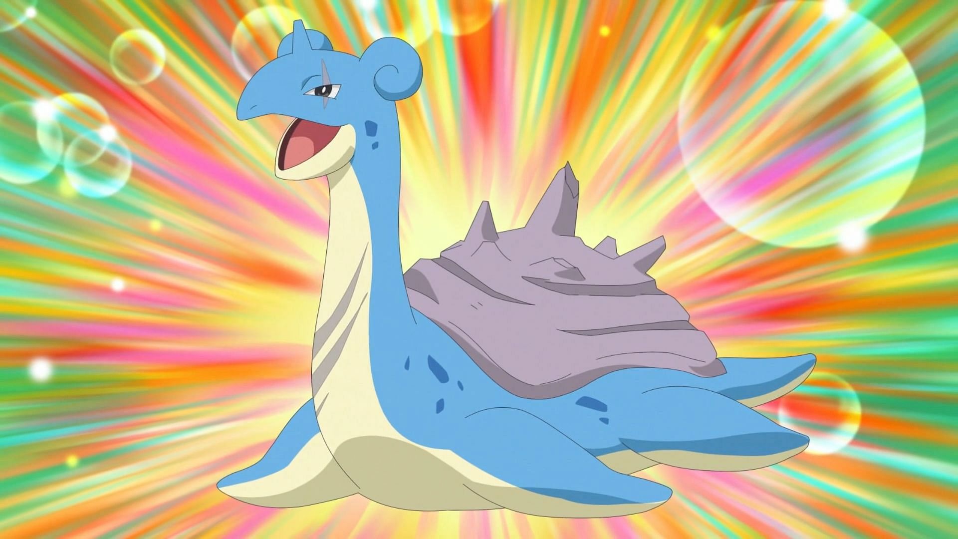 Lapras in the anime (Image via TPC)