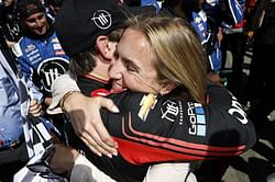 Julia Piquet's 3-word reaction speaks volumes after Daniel Suárez’s All-Star qualifying and strong pit crew challenge performance