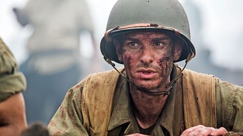 a still from Hacksaw Ridge (image via Lionsgate)