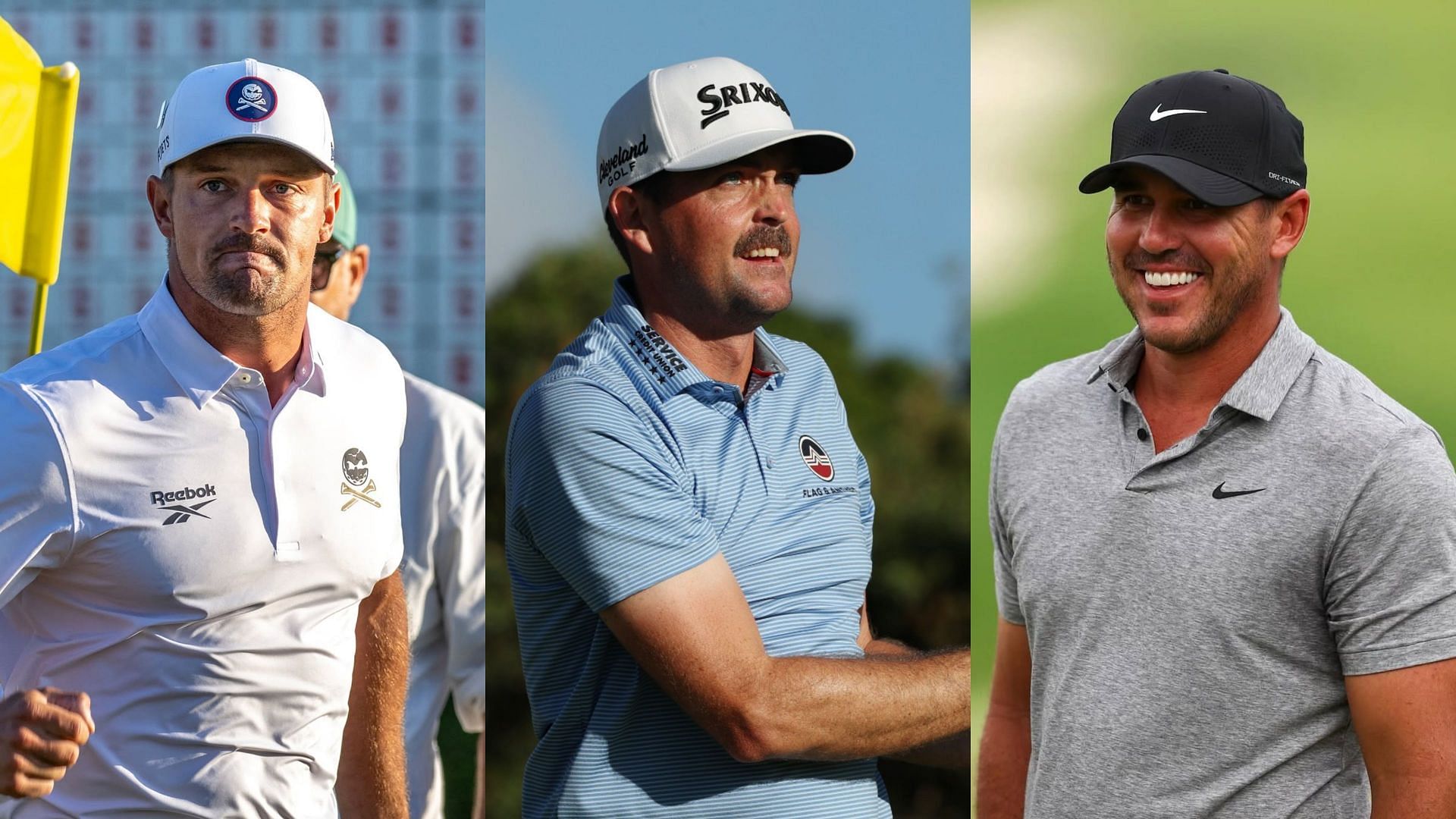 Keegan Bradley, Bryson DeChambeau and Brooks Koepka/IG: @keeganbradley1, @brysondechambeau, bkoepka,@