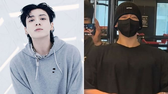 "Please have mercy on us" — Fans react hilariously, fearing BTS' Jungkook's transformation as the idol teases shoulder day workout ahead of discharge
