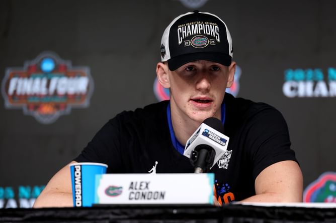 Days after Boogie Fland's commitment, key starter Alex Condon withdraws from NBA draft in favor of Florida return