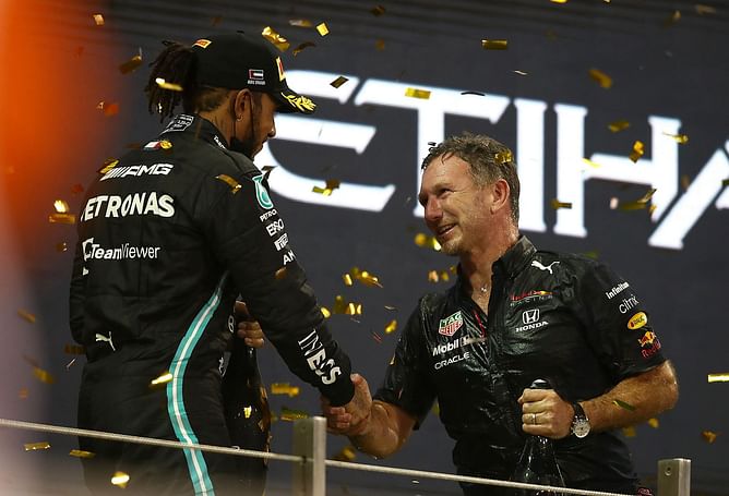Bombshell F1 reports suggest Christian Horner could join Lewis Hamilton and Charles Leclerc at Ferrari