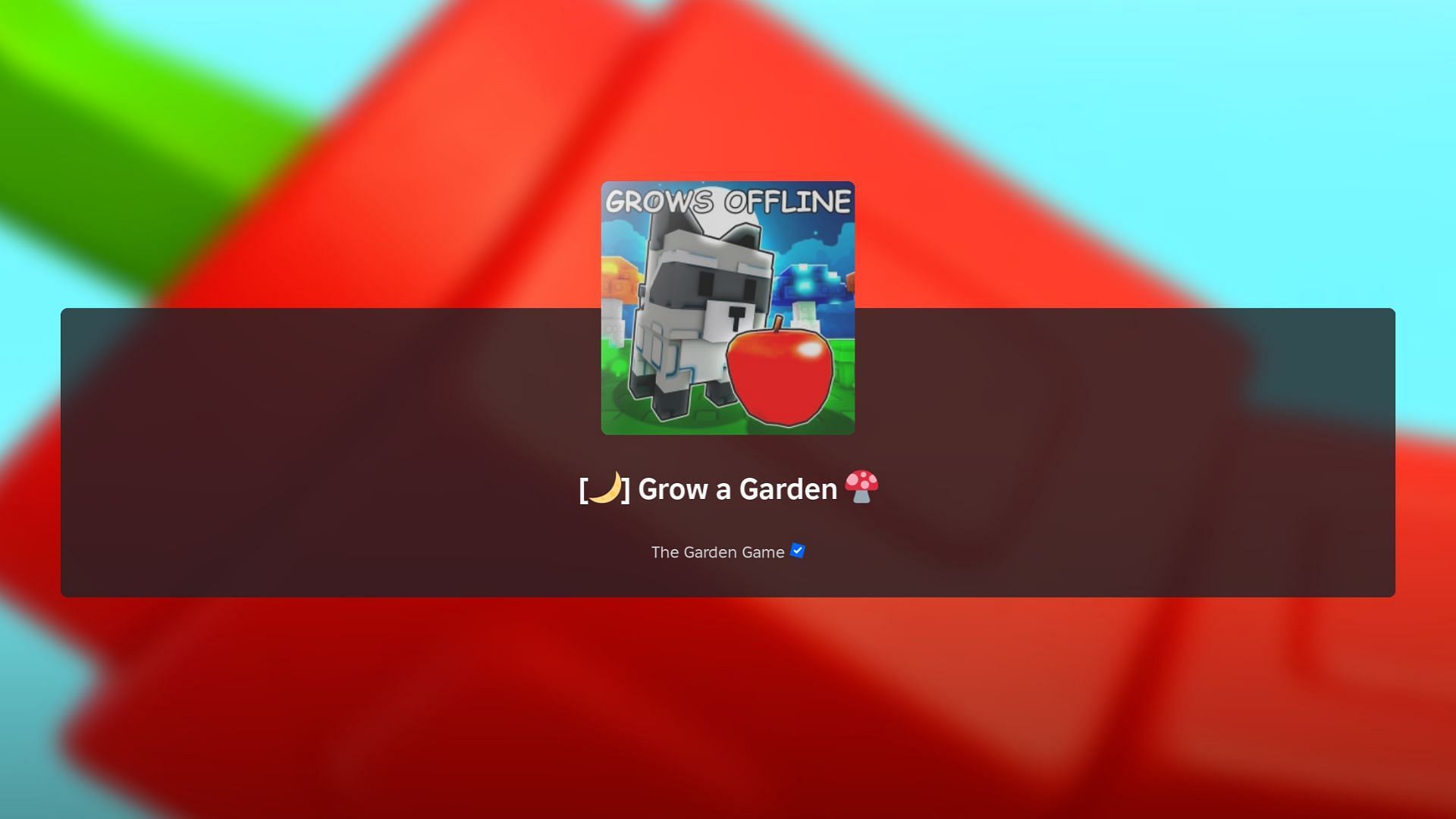 Grow a Garden