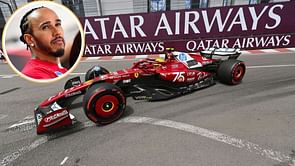 Damon Hill reacts to Lewis Hamilton's hair-raising moment during the F1 Monaco GP FP1