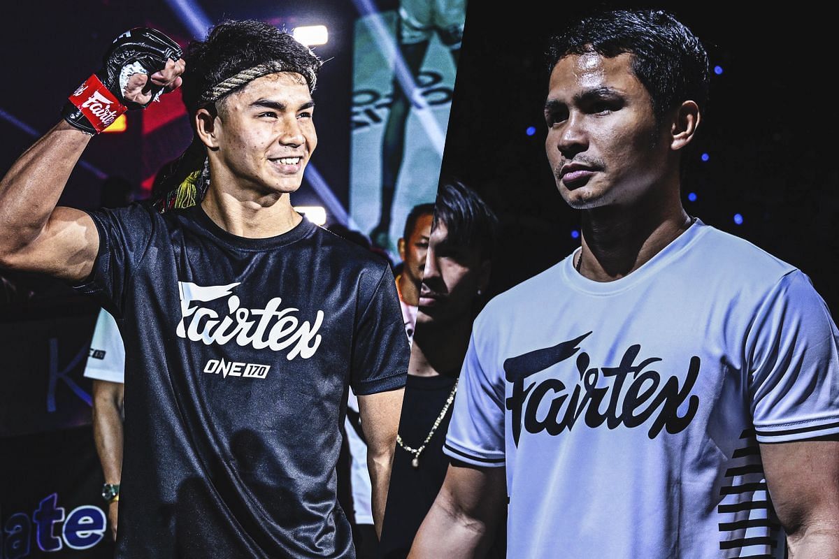 Johan Ghazali (left) and Superbon (right). [Photos from ONE Championship]