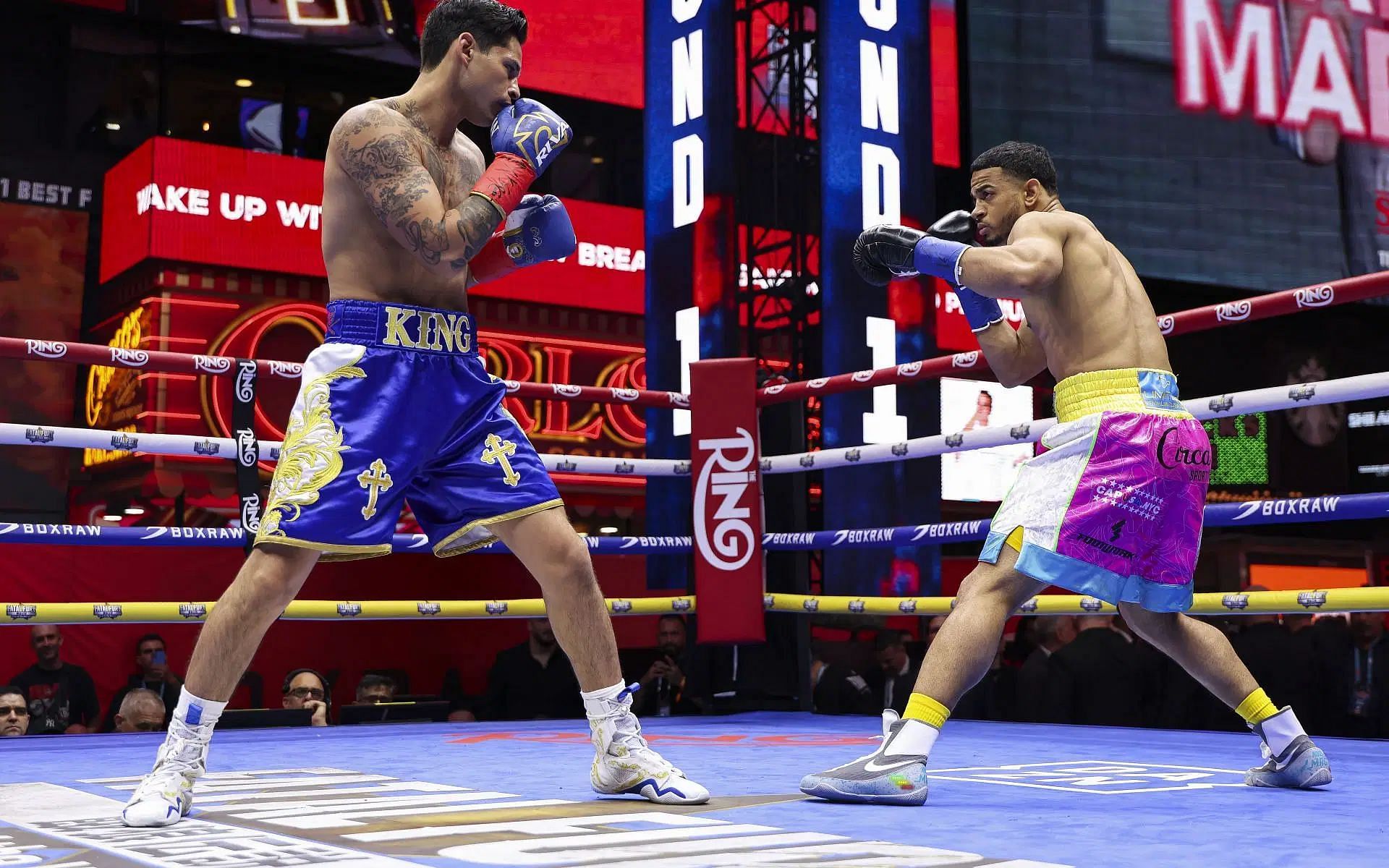 Ryan Garcia and Rolando Romero faced off on May 2 in WBA welterweight bout.