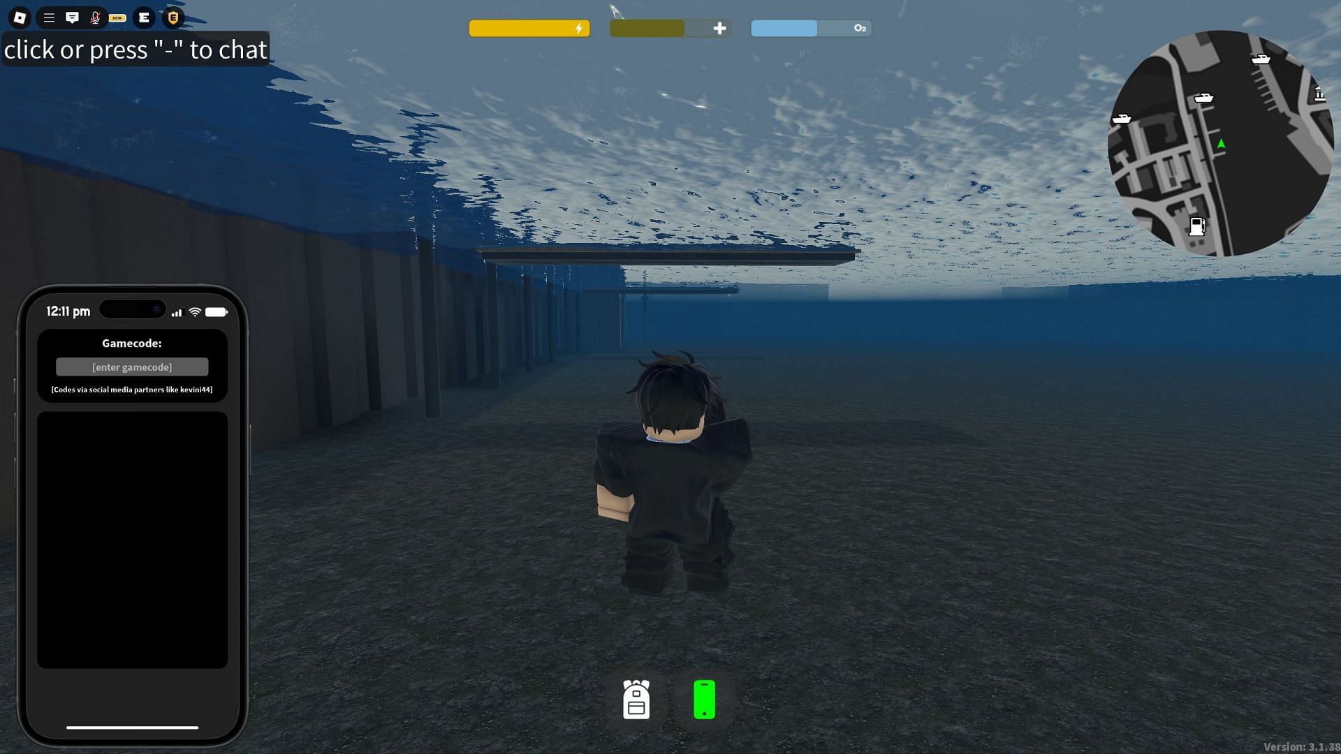 Redeem codes in Emergency Emden (Image via Roblox)