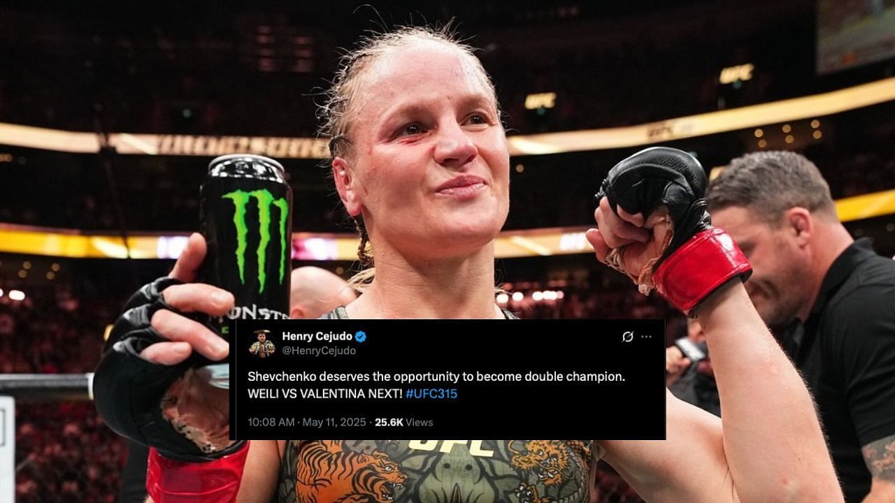 Valentina Shevchenko retained her title at UFC 315 [Image Courtesy: @ufc on Instagram]