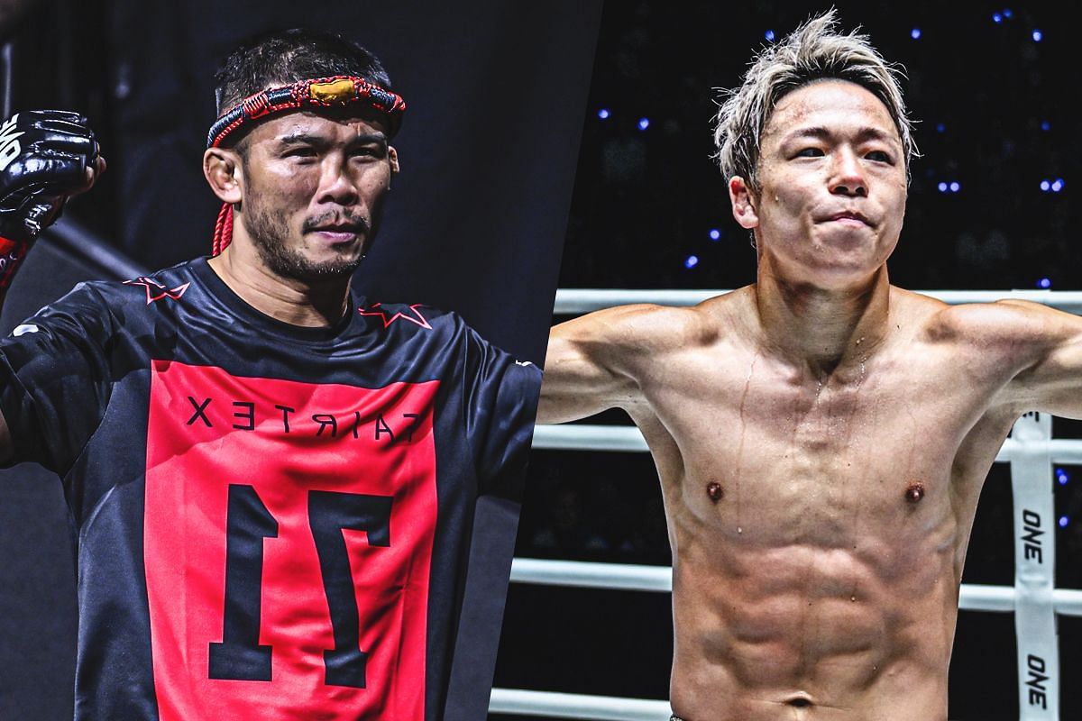 Nong-O (left) and Takeru (right)