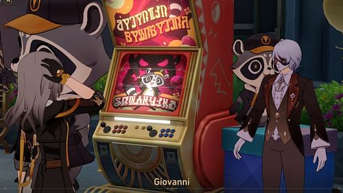 Meeting Giovanni at Golden Hour (Image via HoYoverse)