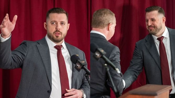 "Want to play every Final Four team from last year": Luke Loucks sets the record straight on expectations from FSU squad ahead of new season