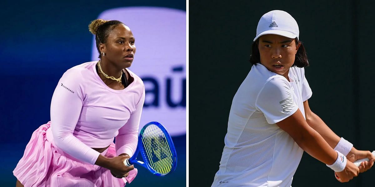 Taylor Townsend vs Hanna Chang - Image Source: Getty 