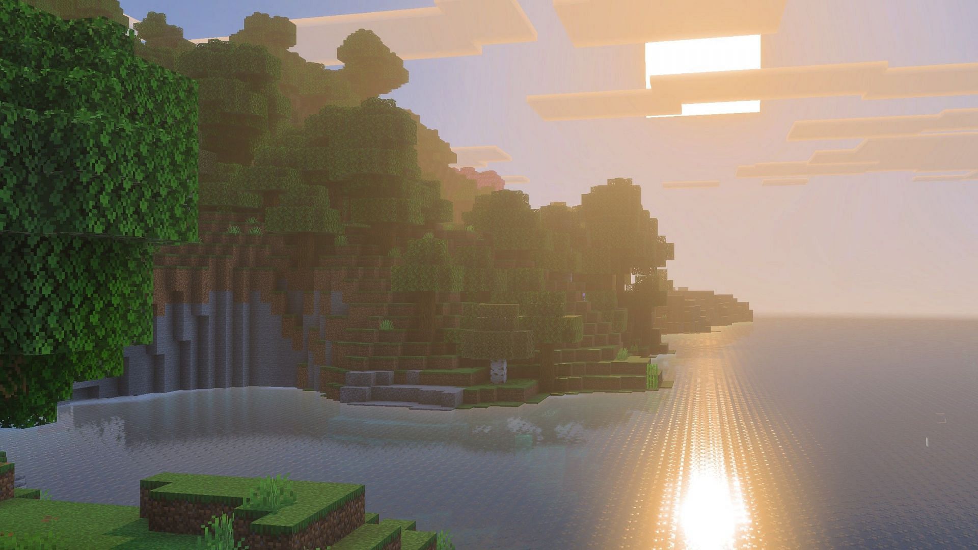 There is one popular Bedrock add-on that will look stunning with Vibrant Visuals. (Image via Sportskeeda Gaming || Mojang Studios)