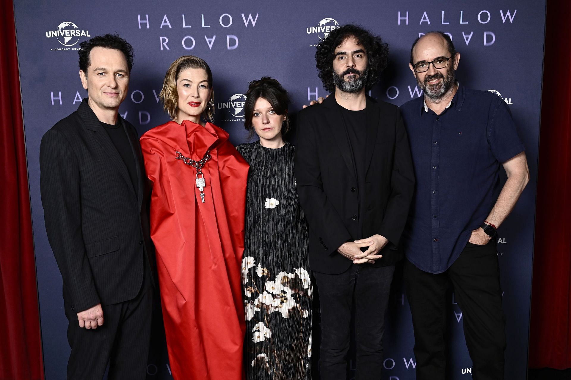 The cast of Hallow Road attending the UK Special Screening &ndash; VIP Arrivals - (Image via Getty)