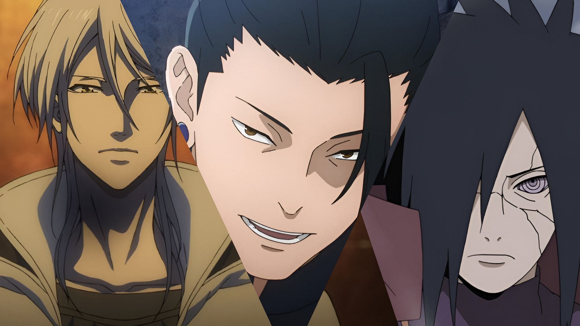 anime characters like Geto who blur the line between villainy and virtue (Image via Studio Pierrot, Mappa, and Production I.G.)