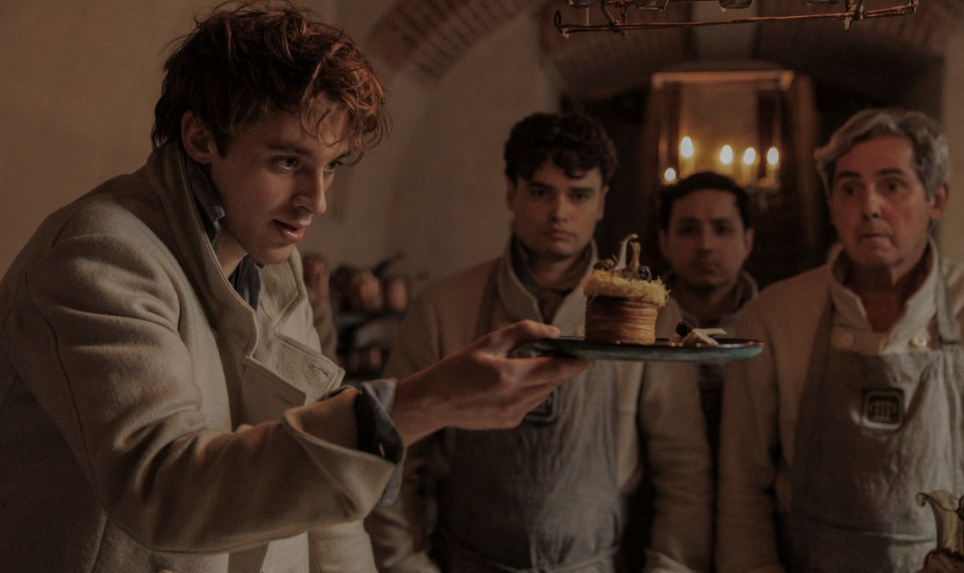 Benjamin Voisin as Antonin Car&ecirc;me in Car&ecirc;me (Image via Apple TV+)