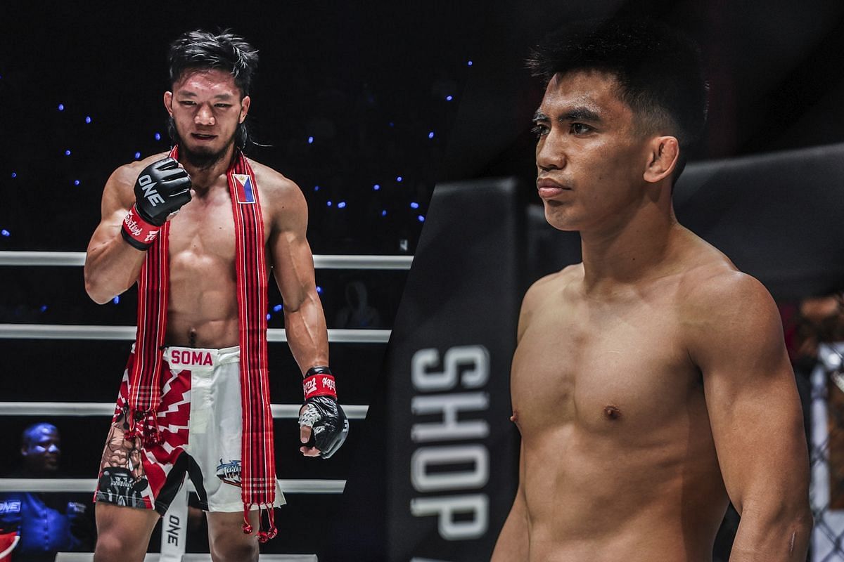 Lito Adiwang (left) and Joshua Pacio (right) | Image credit: ONE Championship