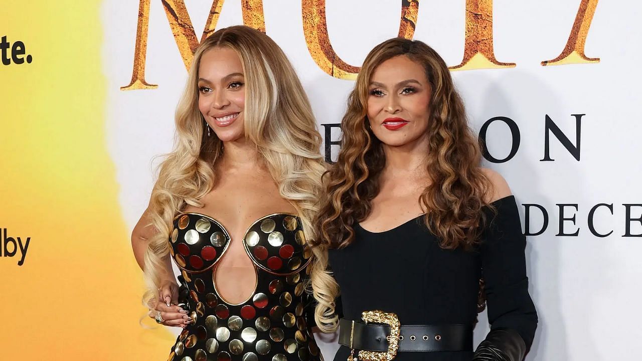Beyonce and Tina Knowles (image via Getty)