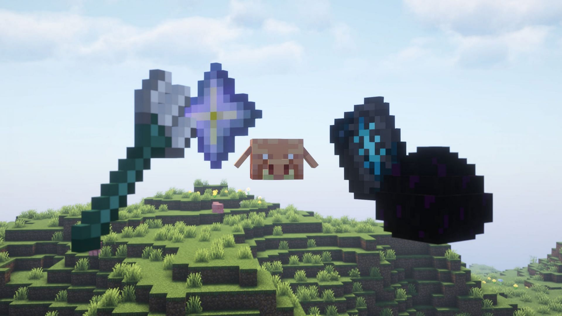 There are several hard-to-get items in Minecraft (Image via Sportskeeda Gaming || Mojang Studios)