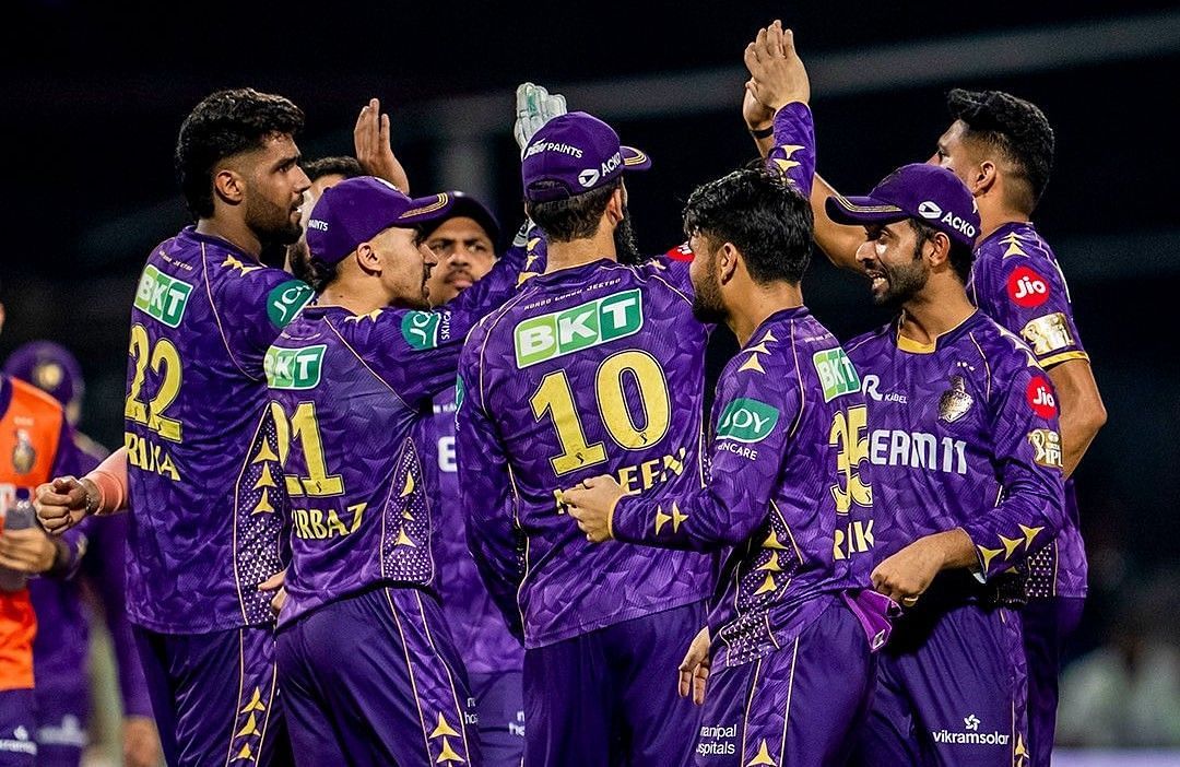 Kolkata Knight Riders. (Credits: KKR X)