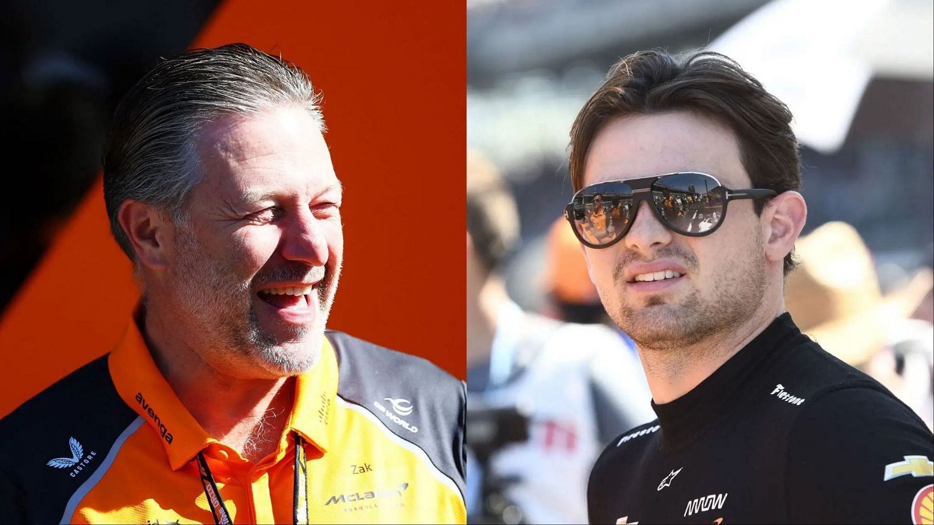 Image Credits: Getty, L: Zak Brown; R: Pato O