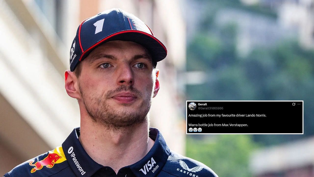 In Picture: Max Verstappen. Credit: Getty Images. Fan Reaction by: x.com/Geralt31065966