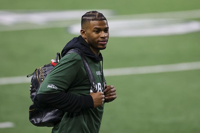 Shilo Sanders makes feelings known on leaving Colorado to Tampa for rookie mini camp as a Buccaneer
