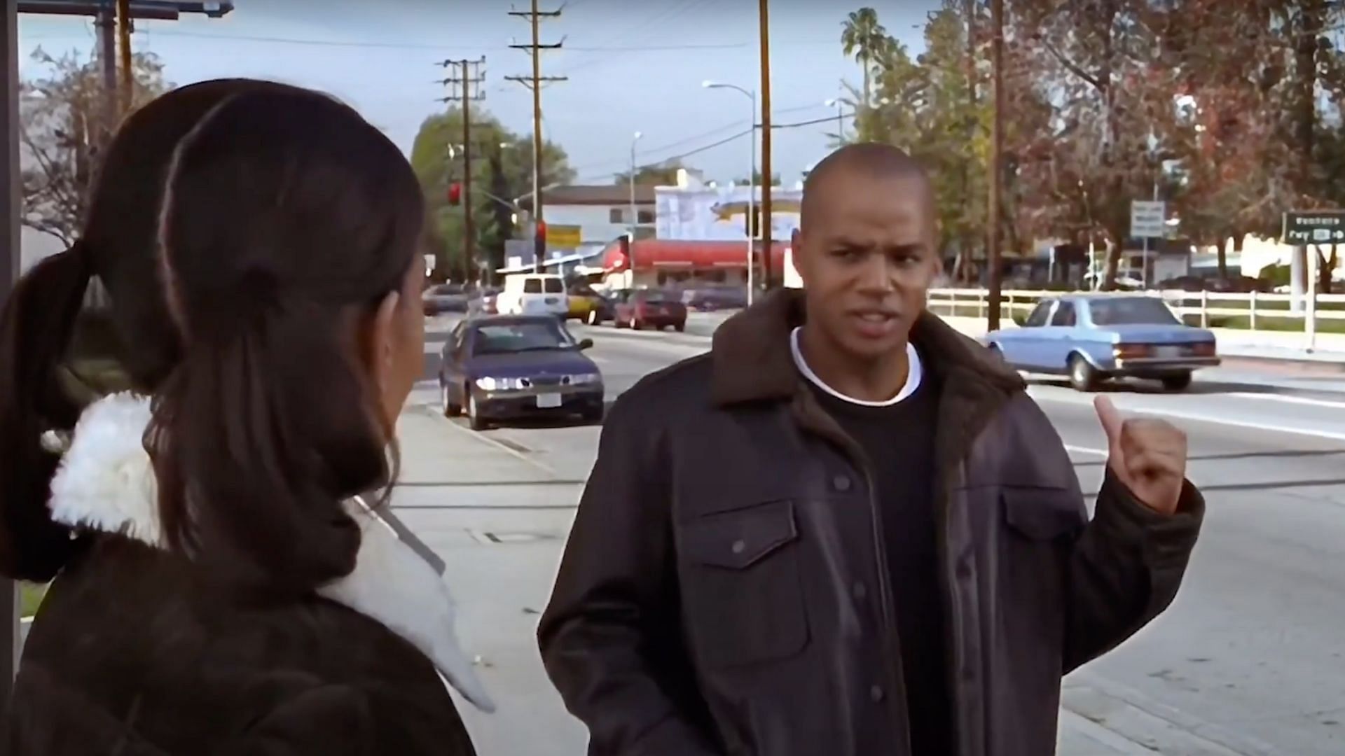 Filming in Sherman Oaks, California (Image via YouTube/Prime Video)