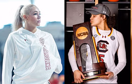 VIDEO: South Carolina stars Chloe Kitts, Tessa Johnson & more hilariously show their impression of walking scrambled egg