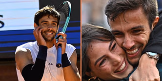 Lorenzo Musetti's girlfriend Veronica shows off her baby bump after 2nd pregnancy announcement days ahead of French Open