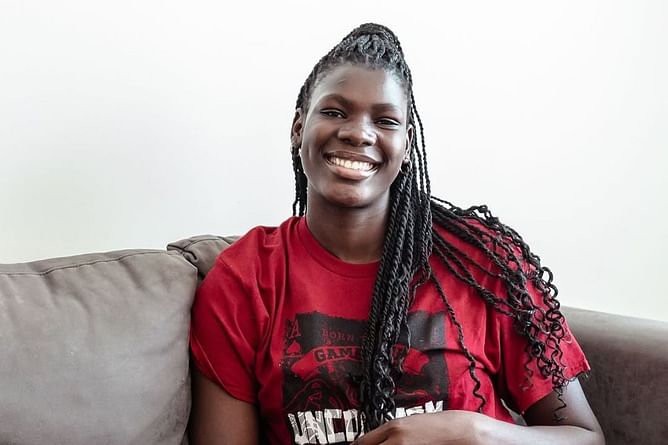 “It’s good to have you here”: South Carolina fans welcome Madina Okot with open arms as Mississippi transfer addresses Gamecocks