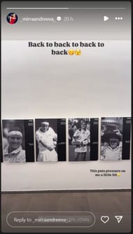 Mirra Andreeva IG Story | Source: Mirra Andreeva Instagram/@_mirraandreeva_