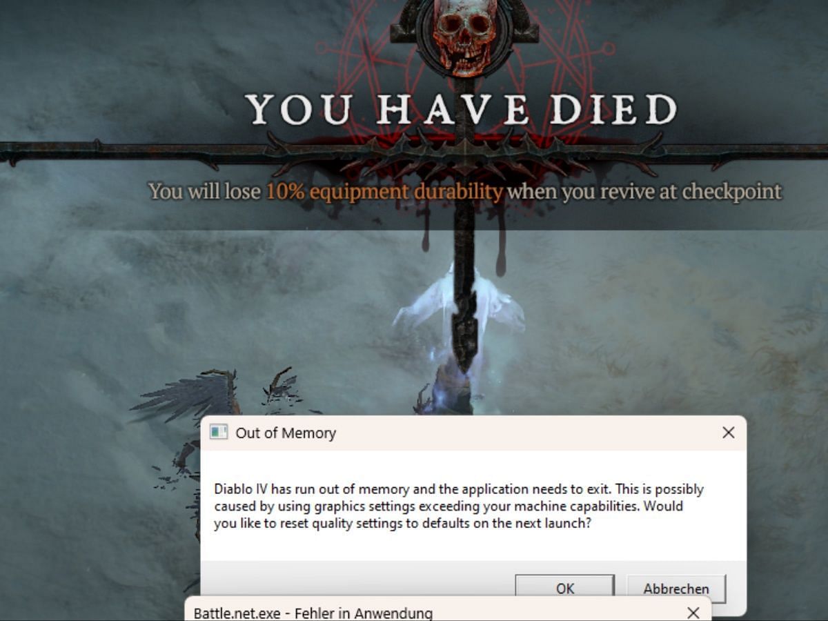 Diablo 4 memory leak