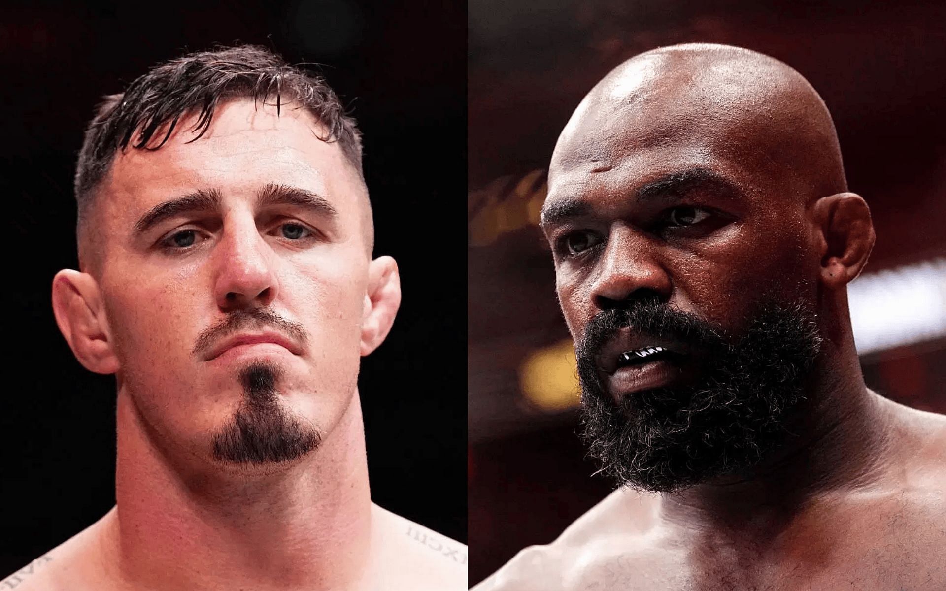 UFC legend discusses the ongoing drama between Tom Aspinall (left) and Jon Jones (right). [Images courtesy: Getty]