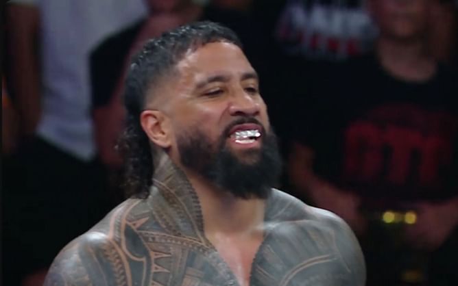 WWE abruptly cuts off Jey Uso before his match even starts at Saturday Night's Main Event
