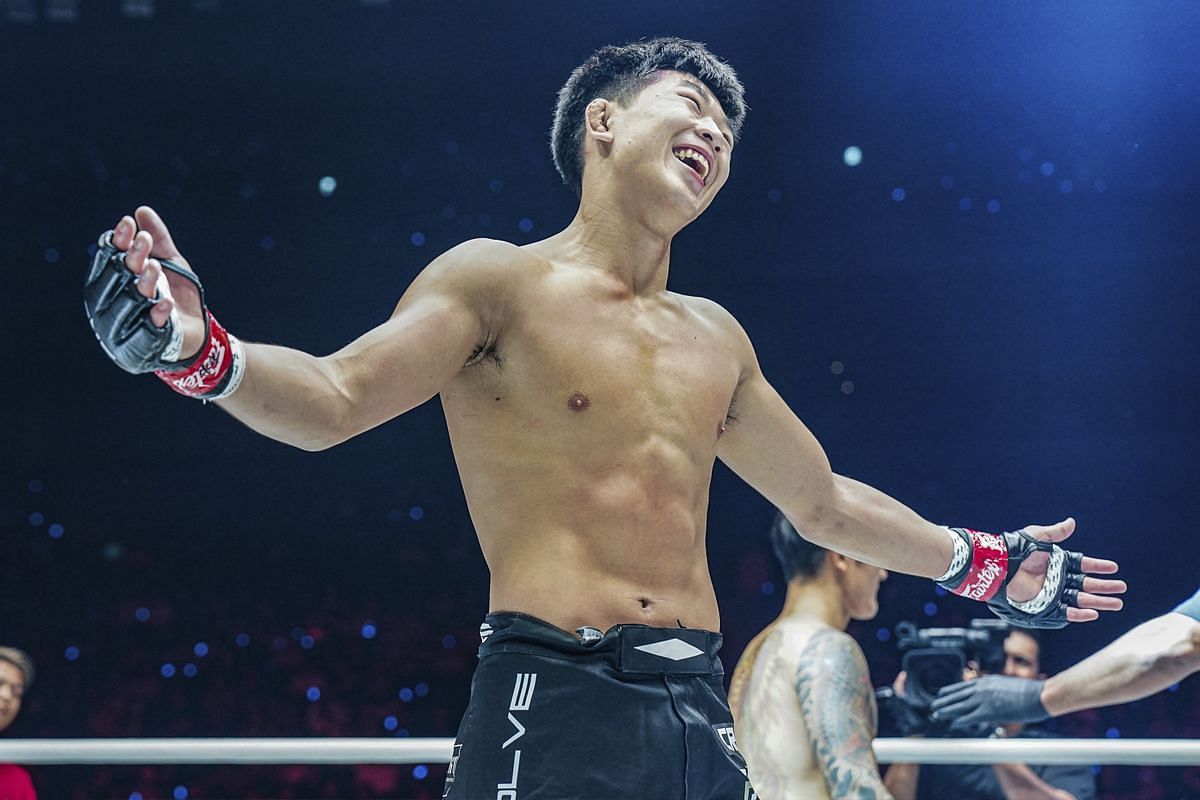 Adrian Lee lays out his lofty plans for his career. [Photo from ONE Championship]