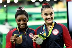 Simone Biles' Olympic teammate Laurie Hernandez makes feelings known on receiving major commencement honor