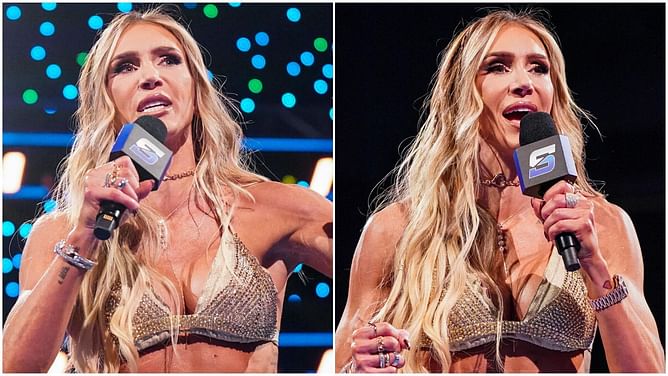 Charlotte Flair reacts after 2nd face-off with newly signed WWE SmackDown star