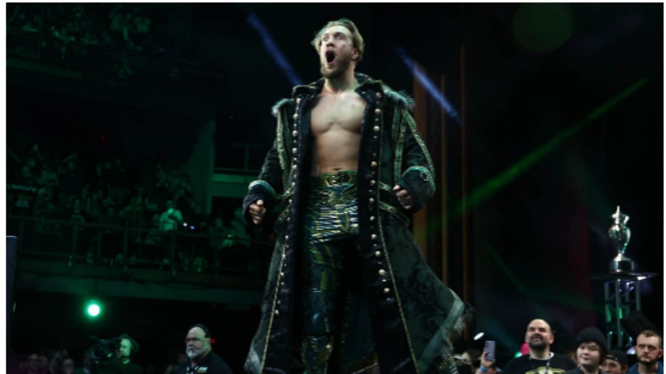 Will Ospreay on AEW Dynamite [ Image from allelitewrestling.com ] 