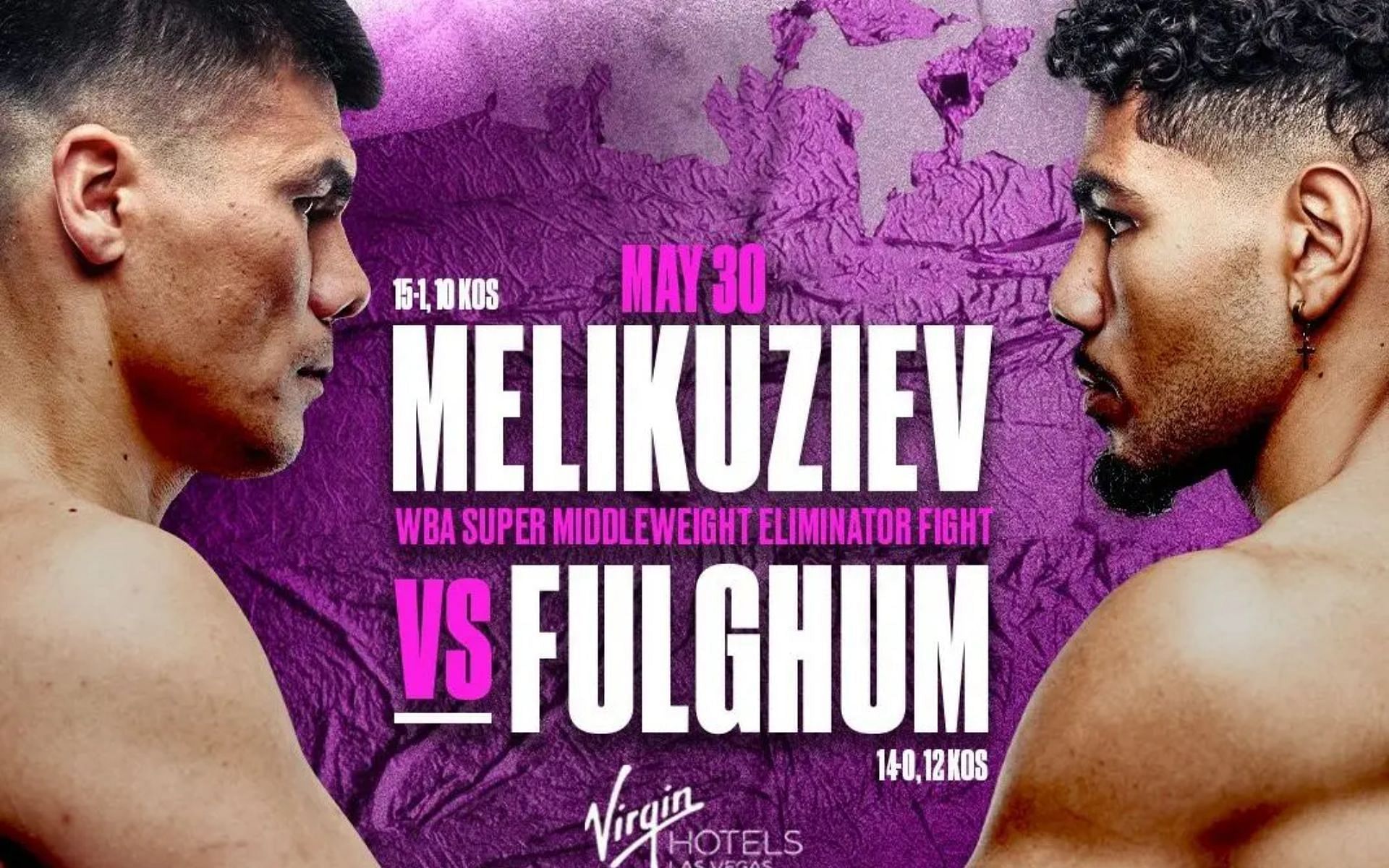 Darius Fulghum is set to face Bektemir Melikuziev on May 30. [Image courtesy: @ringmagazine.com]