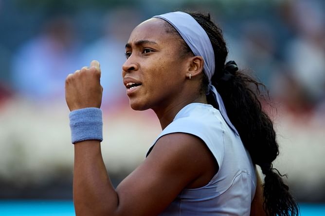 Coco Gauff unveils latest custom New Balance sneakers in collaboration with luxury fashion brand ahead of Italian Open