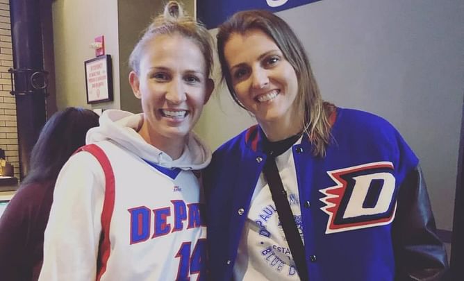 "A little happy, a little mad": Courtney Vandersloot can't hide wife Allie Quigley feelings after breaking her major record