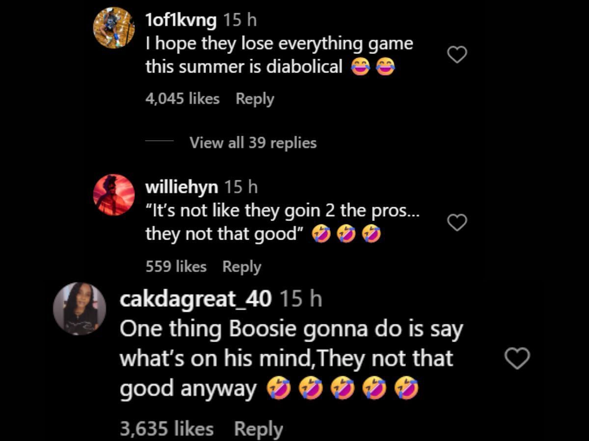 Netizens discuss the rapper's Instagram story about his children. (Image via Instagram/@theshaderoom)