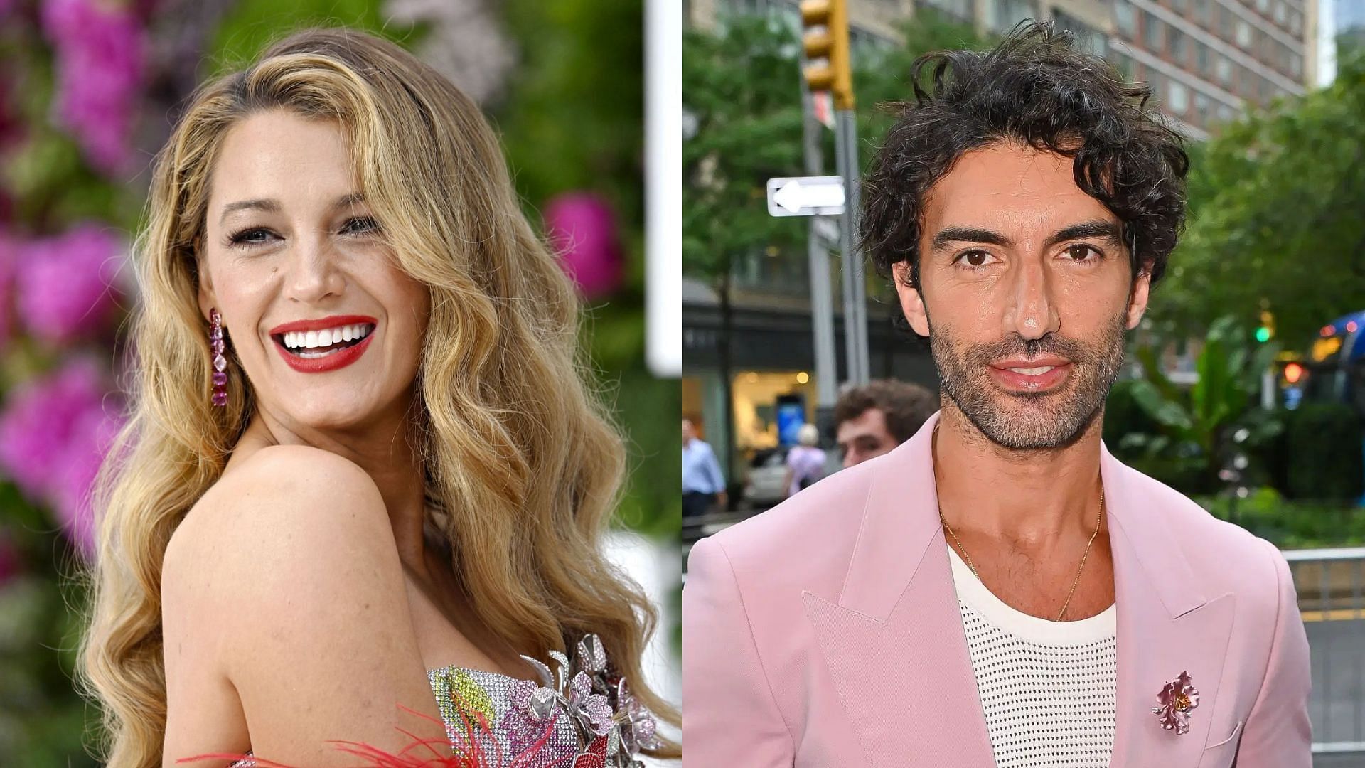 From L to R, Blake Lively and Justin Baldoni: image via Getty Images