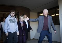 "It blew me away": Minnesota governor Tim Walz shares his feelings about son Gus Walz taking up high school volleyball following viral DNC moment