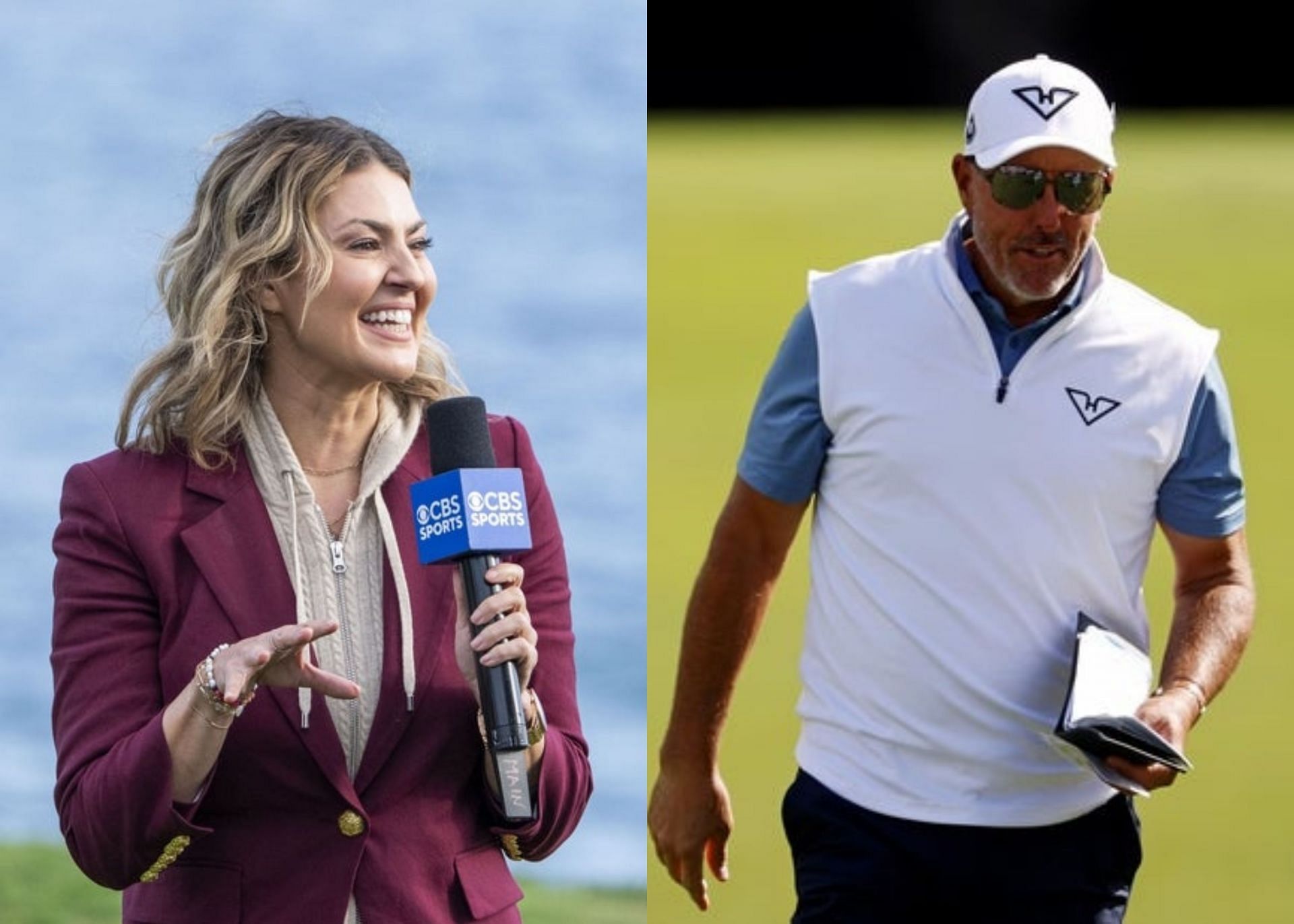 Amanda Balionis and Phil Mickelson (Image via Imagn)