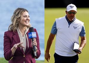 Amanda Balionis shares image with golf 'legend' who once helped Phil Mickelson: "Absolutely loved the talk"