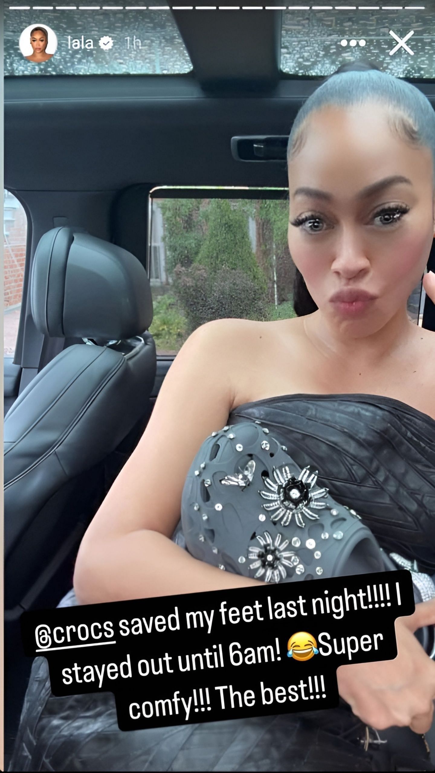 La La Anthony after the Met Gala 2025. [Credit: IG/@lala]