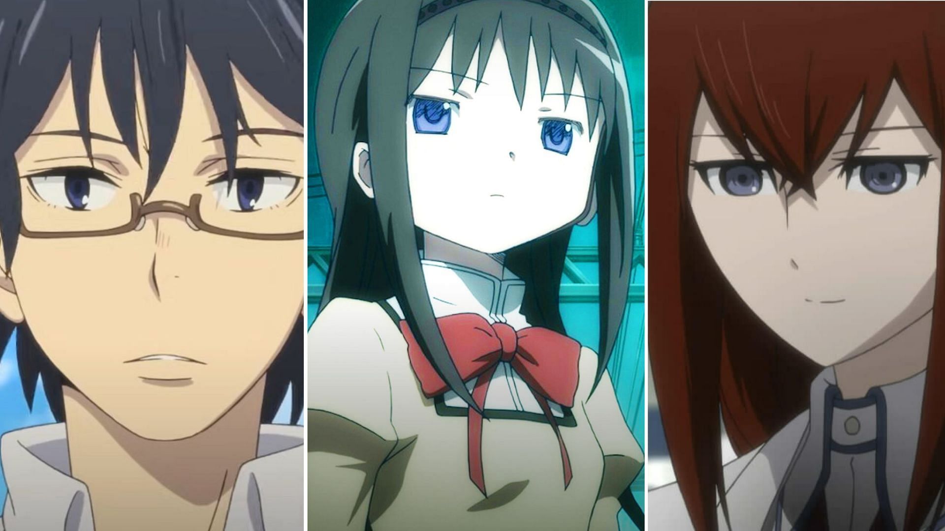 Erased, Puella Magi Madoka Magica, Steins;Gate 